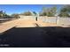 Large backyard with block wall and desert landscape at 4934 E Calle De Las Estrellas --, Cave Creek, AZ 85331