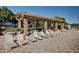 Relaxing pool area with covered seating at 933 E Driftwood Dr, Tempe, AZ 85283