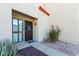 Front entrance with landscaping and walkway at 1401 E Puget Ave # 24, Phoenix, AZ 85020