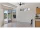 Casual dining area with sliding glass door to patio at 6402 S Callaway Dr, Chandler, AZ 85249