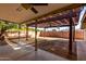 Relaxing backyard with pergola and ceiling fan at 6816 E Oak St, Scottsdale, AZ 85257