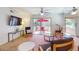 Living room features access to a private patio at 7430 E Chaparral Rd # A129, Scottsdale, AZ 85250