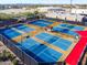 Expansive pickleball courts ideal for recreation at 821 S 229Th Dr, Buckeye, AZ 85326