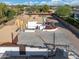 Aerial view of property and surrounding area at 8340 E Thomas Rd, Scottsdale, AZ 85251