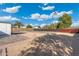 Private backyard basketball court at 8340 E Thomas Rd, Scottsdale, AZ 85251