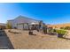 Large backyard with patio, shed, and artificial turf at 13930 W Tierra Grande --, Surprise, AZ 85387