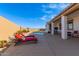 Relaxing backyard oasis with a sparkling pool and lounge chairs at 13930 W Tierra Grande --, Surprise, AZ 85387