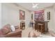 Home bar with seating, wine storage and mini fridge at 13930 W Tierra Grande --, Surprise, AZ 85387