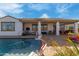 Inviting pool and patio area, perfect for entertaining at 13930 W Tierra Grande --, Surprise, AZ 85387