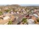 Aerial view of residential neighborhood with houses and streets at 4531 W Kristal Way, Glendale, AZ 85308