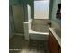 Clean bathroom with shower, tub, and vanity at 17713 W Post Dr, Surprise, AZ 85388