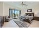 Spacious bedroom with sliding glass doors leading to a private balcony at 37200 N Cave Creek Rd # 1119, Scottsdale, AZ 85262