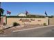 Mountain View Estates community entrance sign at 8600 E Broadway Rd # 55, Mesa, AZ 85208
