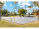 Outdoor basketball court with benches nearby at 1017 E Wesleyan Dr, Tempe, AZ 85282