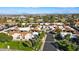 Aerial view of community, showcasing landscaping and location at 1217 N Miller Rd # 8, Scottsdale, AZ 85257