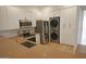Modern kitchen with stainless steel appliances and light brown countertops at 1217 N Miller Rd # 8, Scottsdale, AZ 85257