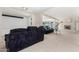 Open living space with fireplace and media niche at 4725 N 14Th Ave, Phoenix, AZ 85013