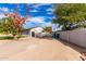 Private backyard with block wall and gated access at 4725 N 14Th Ave, Phoenix, AZ 85013
