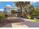 Brick hot tub with gazebo and palm trees at 19436 N 36Th Pl, Phoenix, AZ 85050