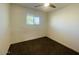 Well-lit bedroom featuring a ceiling fan at 4222 N 48Th Ave, Phoenix, AZ 85031