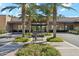 Modern community center with bike rack and landscaping at 7272 E Gainey Ranch Rd # 23, Scottsdale, AZ 85258