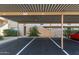 Assigned parking spot under covered carport at 7430 E Chaparral Rd # A207, Scottsdale, AZ 85250