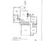 Three-bedroom, two-bathroom floor plan with garage and patio at 7887 N 16Th St # 116, Phoenix, AZ 85020