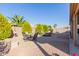 Relaxing backyard patio with seating area and gravel at 1450 E Buena Vista Dr, Chandler, AZ 85249