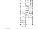 One story floor plan with open living space and two bedrooms at 30855 N 138Th Ave, Peoria, AZ 85383