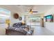 Spacious living room with sliding glass doors to the backyard at 30855 N 138Th Ave, Peoria, AZ 85383