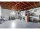 Garage with storage shelving and room for bikes at 7622 E Vista Dr, Scottsdale, AZ 85250