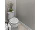 Simple and clean bathroom with a toilet and neutral color palette at 8424 N 194Th Dr, Waddell, AZ 85355