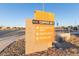 Copper Sky community sign, showing local amenities at 43842 W Elizabeth Ave, Maricopa, AZ 85138