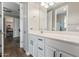 Clean bathroom with white vanity and modern fixtures at 19950 W Heatherbrae Dr, Litchfield Park, AZ 85340