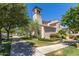 Spanish-style community building with clock tower at 19950 W Heatherbrae Dr, Litchfield Park, AZ 85340