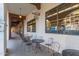 Image of outdoor seating area at a cafe or restaurant at 19950 W Heatherbrae Dr, Litchfield Park, AZ 85340