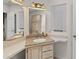 Clean bathroom with updated vanity and fixtures at 215 N Power Rd # 361, Mesa, AZ 85205