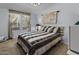 Bright bedroom featuring a comfortable bed and plenty of space at 215 N Power Rd # 361, Mesa, AZ 85205