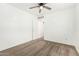 Empty bedroom featuring neutral walls, carpeting, and a ceiling fan at 21869 W Mohave St, Buckeye, AZ 85326