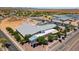 Aerial view of community rec center and pool at 5200 E Umber Rd, San Tan Valley, AZ 85143