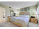 Spacious bedroom with a king-size bed and plenty of closet space at 649 S Power Rd # 371, Mesa, AZ 85206