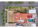 Aerial view of a house with a pool and a large yard, surrounded by trees at 901 W Culver St, Phoenix, AZ 85007