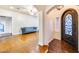 Entryway with an ornate door and hardwood floors at 901 W Culver St, Phoenix, AZ 85007