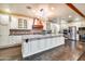 Spacious kitchen with large island, custom cabinetry, and high-end appliances at 901 W Culver St, Phoenix, AZ 85007