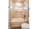 Bathroom with a bathtub, toilet and modern fixtures at 955 Calle Azul --, Wickenburg, AZ 85390