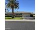 Ranch-style home with a two-car garage and mature landscaping at 10103 W Forrester Dr, Sun City, AZ 85351