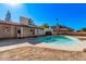 Inviting backyard with refreshing blue pool, ready for summer fun at 1622 E Hope St, Mesa, AZ 85203