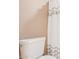Clean bathroom with toilet and shower curtain at 1864 W Buckhorn Trl, Phoenix, AZ 85085