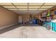 Garage with space for car and storage shelving at 1864 W Buckhorn Trl, Phoenix, AZ 85085