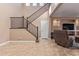 Elegant staircase leading to the second floor at 1864 W Buckhorn Trl, Phoenix, AZ 85085